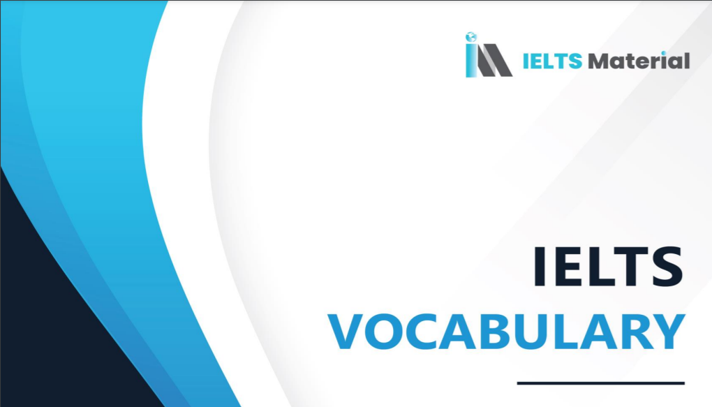 IELTS Vocabulary Ebook